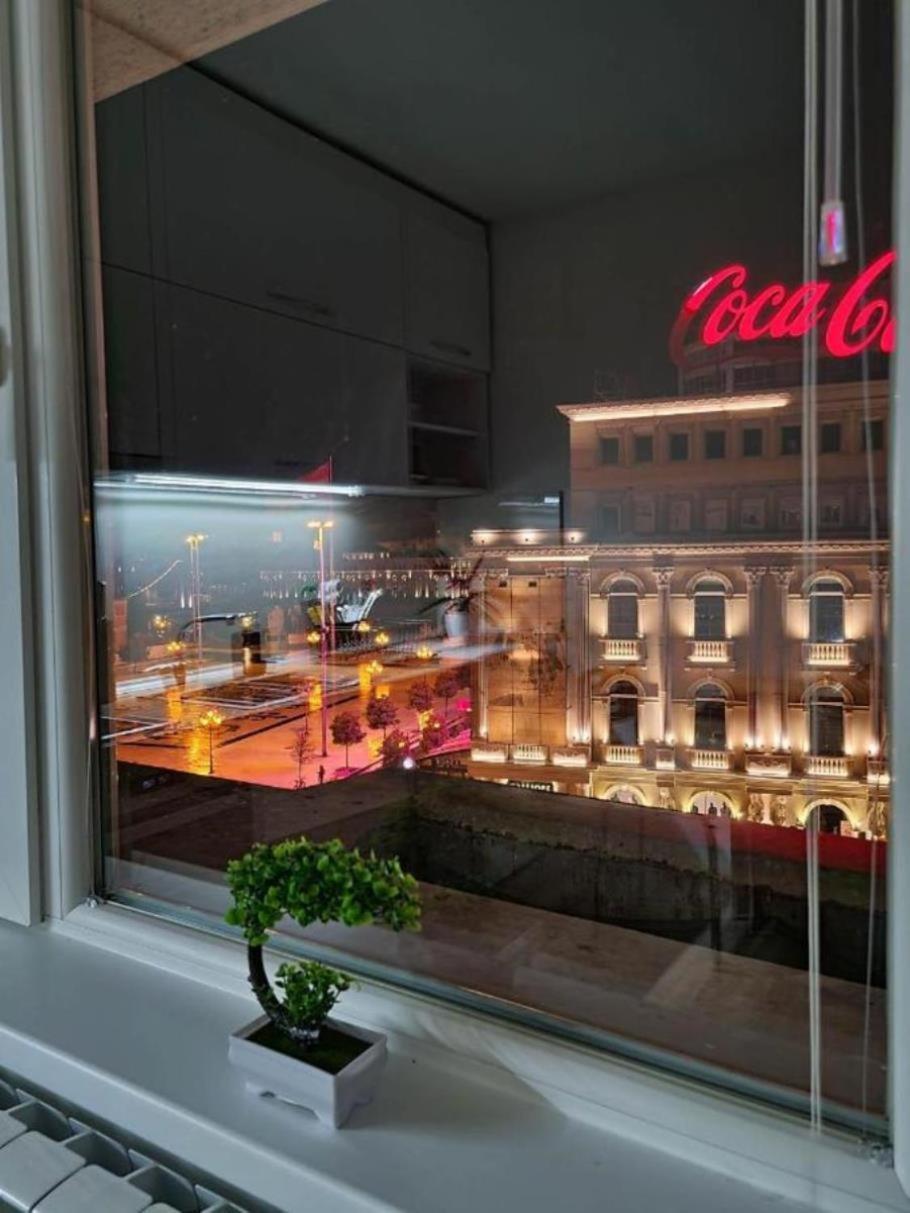 Rooftop Apartment At Mainsquare Скоп'є Екстер'єр фото